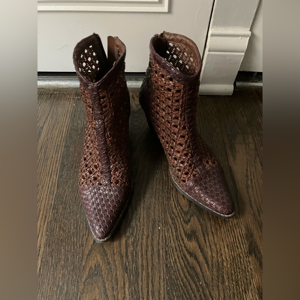 Woven Booties